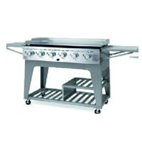 Grill 6 palnikowy gazowy